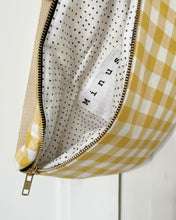 Sac Banane Vichy Yellow